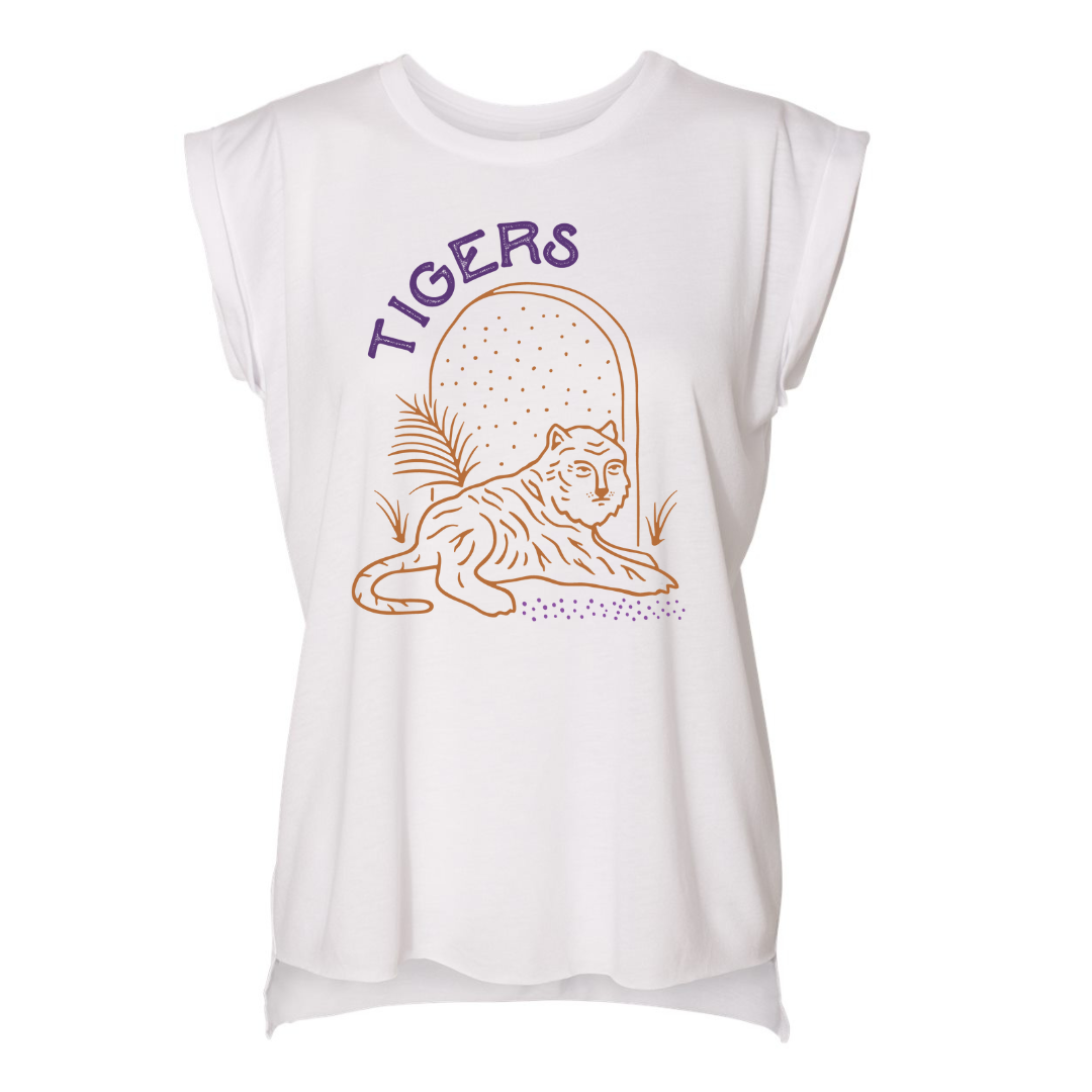 Desert Tiger Clemson Tee