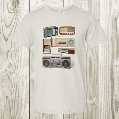 Retro Radio Graphic Tee