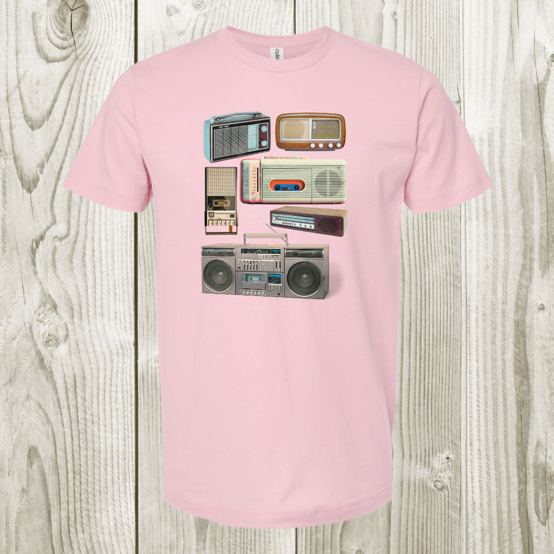 Retro Radio Graphic Tee