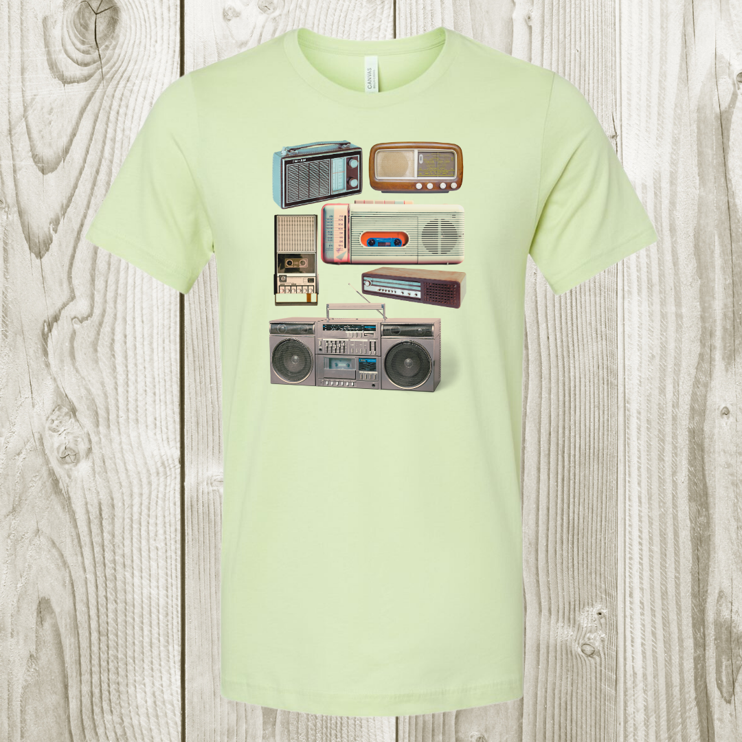 Retro Radio Graphic Tee